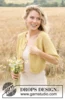 249-20 Dandelion Heart Cardigan by DROPS Design